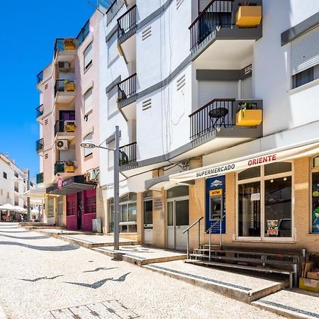 Apartamento Pe Na Areia, Armacao De Pera Bagian luar foto