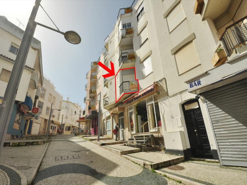 Apartamento Pe Na Areia, Armacao De Pera Bagian luar foto